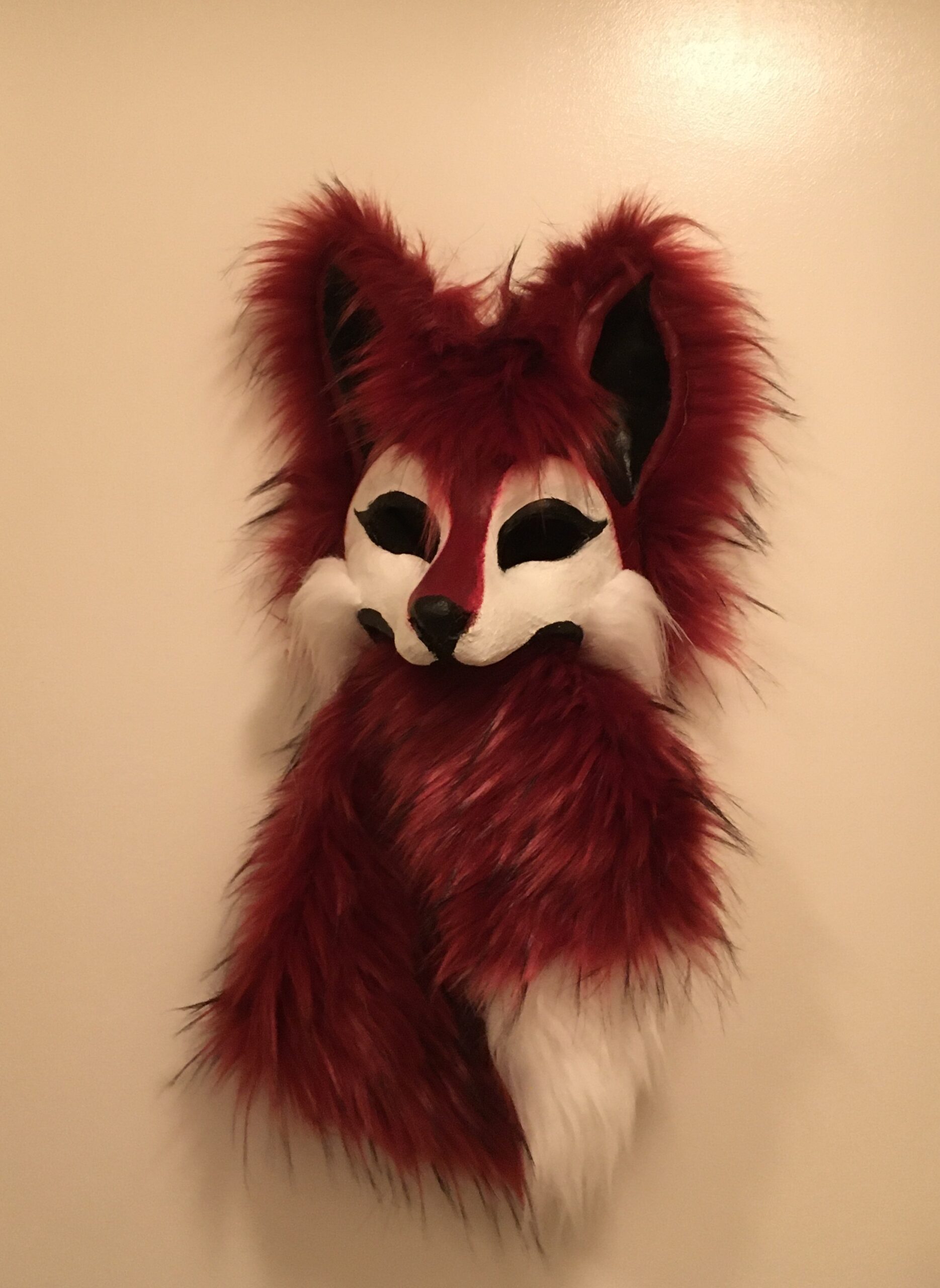 Fox Mask, Red